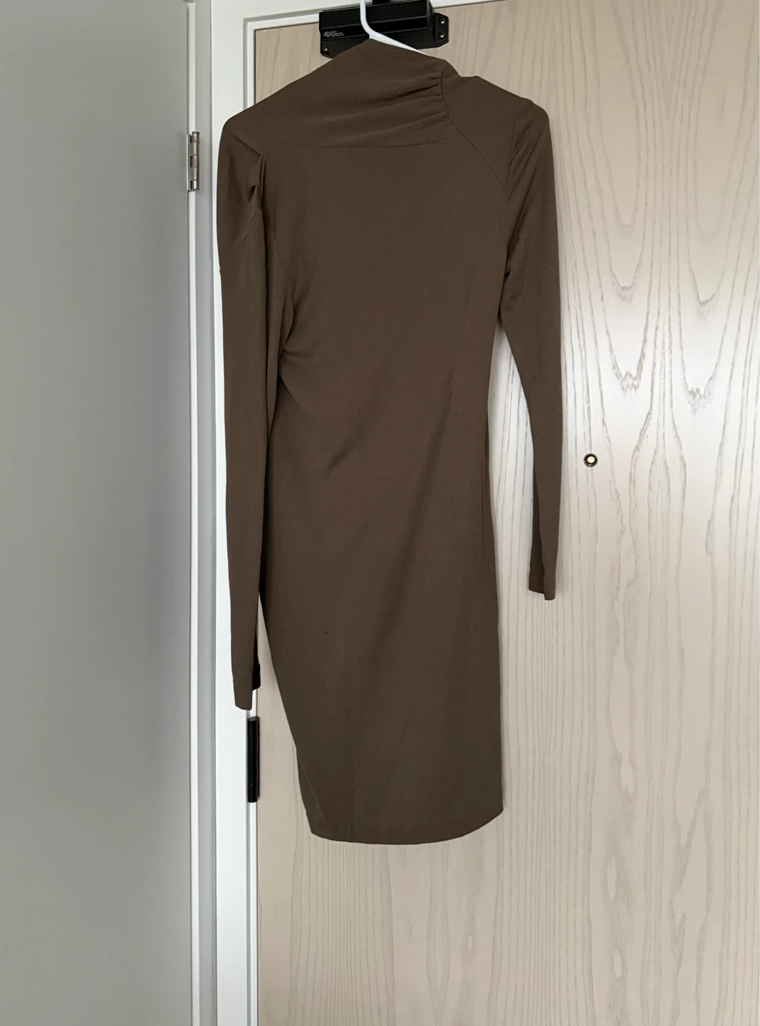 Anna Rose Brown Long Sleeve Dress - photo 2