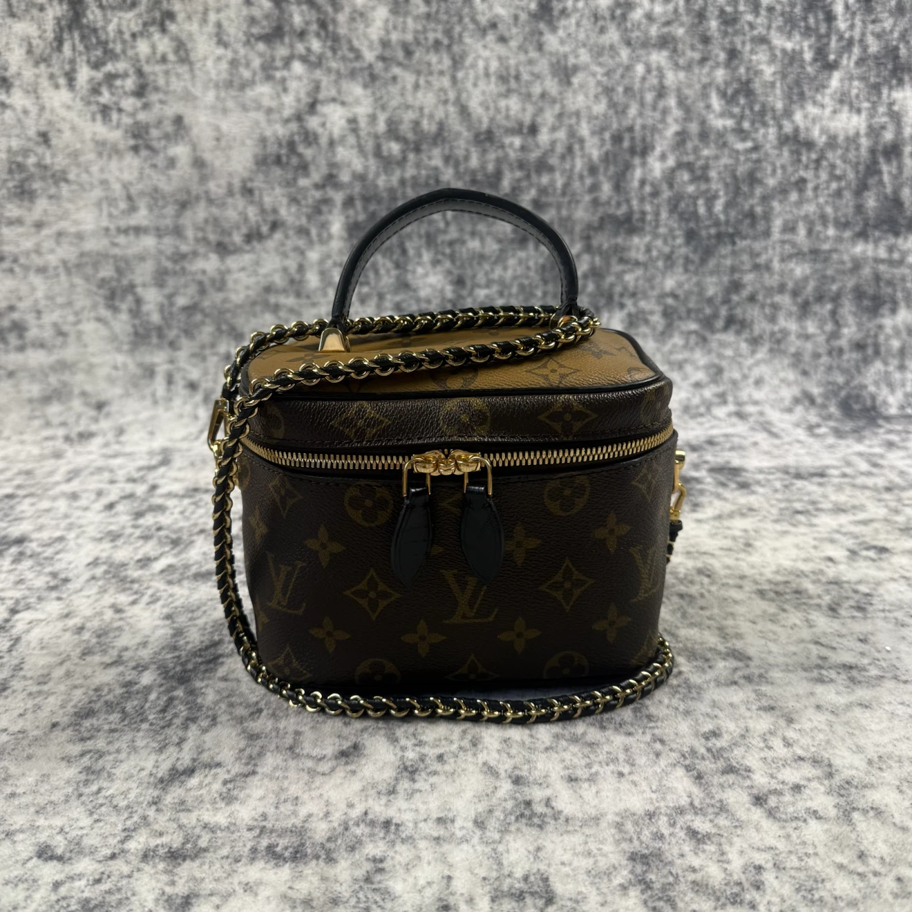 Louis Vuitton Monogram Vanity PM Chain Shoulder Bag