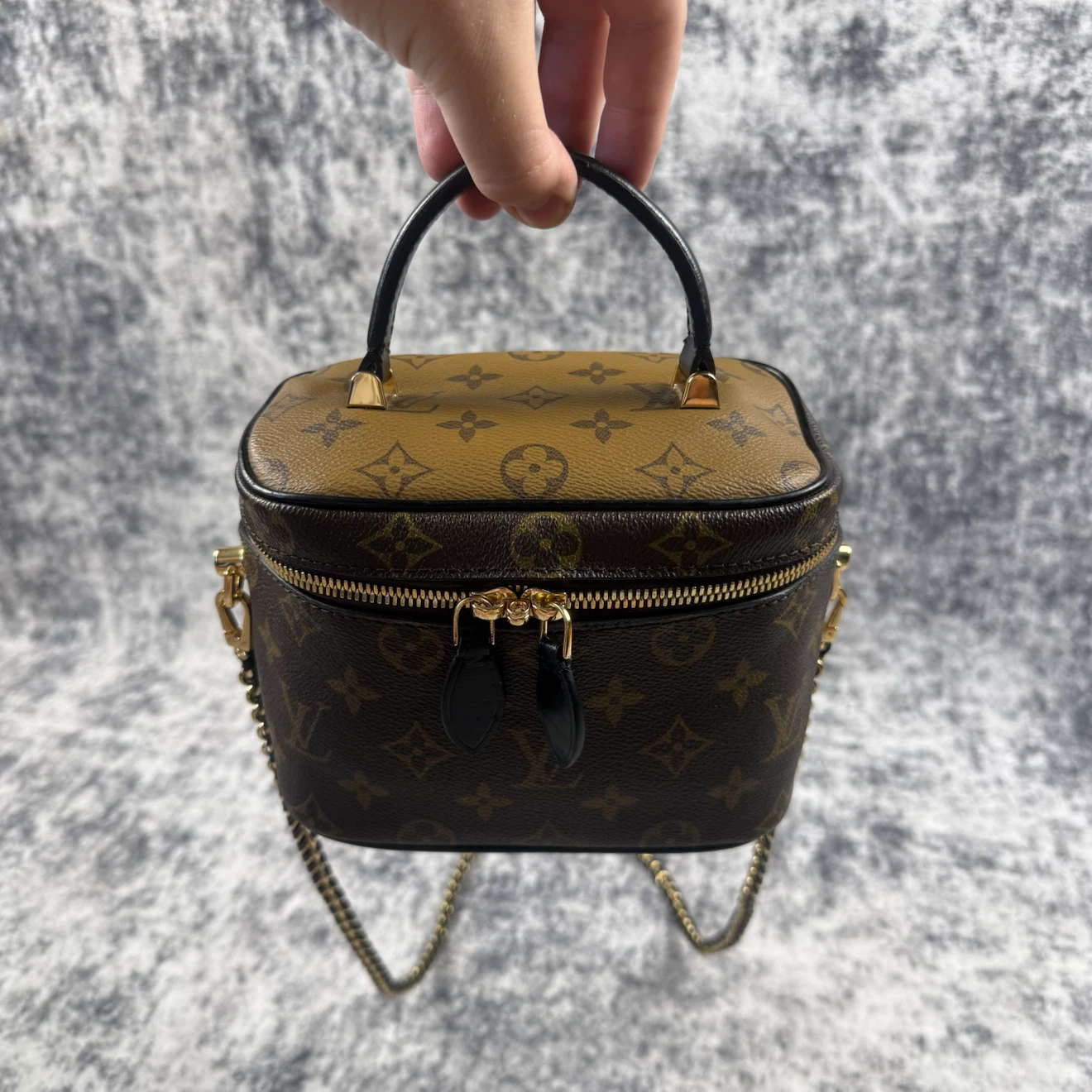 Louis Vuitton Monogram Vanity PM Chain Shoulder Bag - photo 2