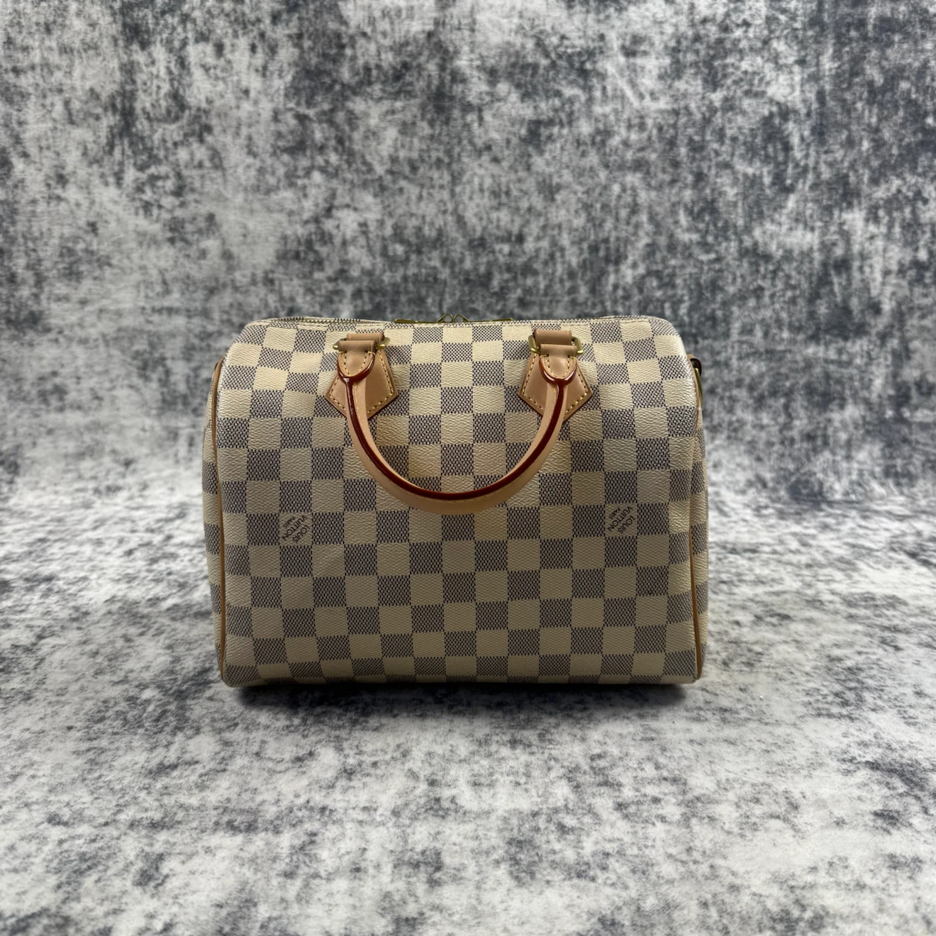 Louis Vuitton Damier Azur Speedy 25 Handbag