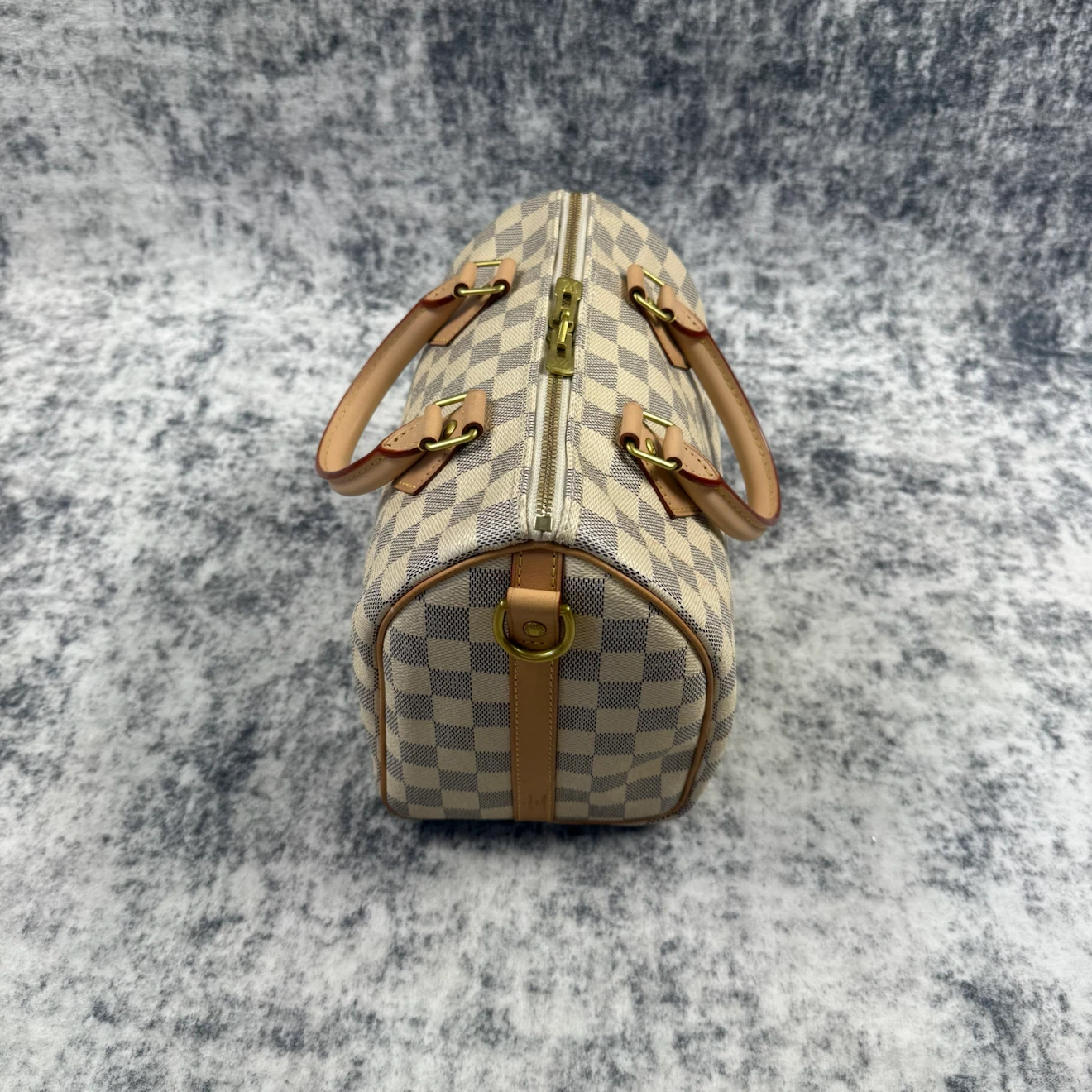 Louis Vuitton Damier Azur Speedy 25 Handbag - photo 3
