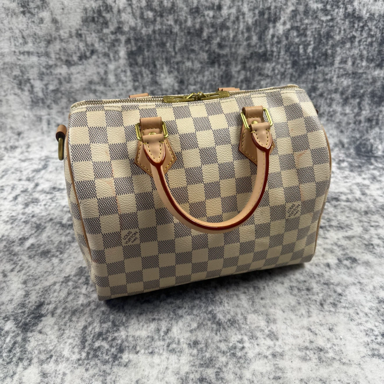 Louis Vuitton Damier Azur Speedy 25 Handbag - photo 4