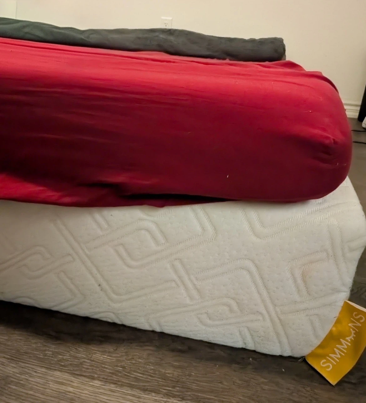 8” Simmons  double Mattress with 4” topper - photo 2