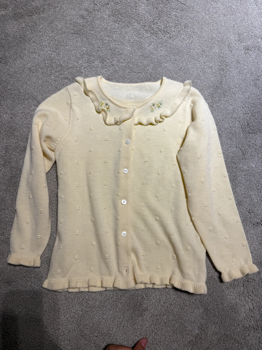 Ettol Yellow Cardigan