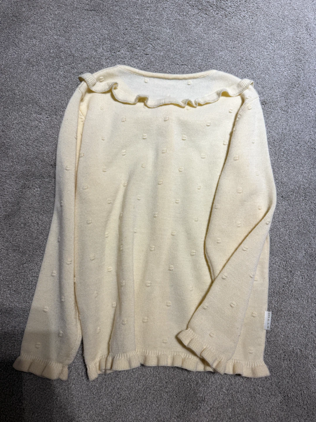 Ettol Yellow Cardigan - photo 4