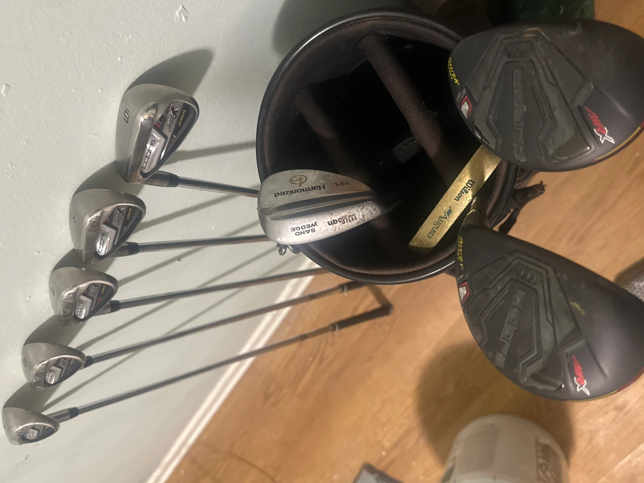 cobra air x golf clubs 4 5 hybrid 6- pw steel