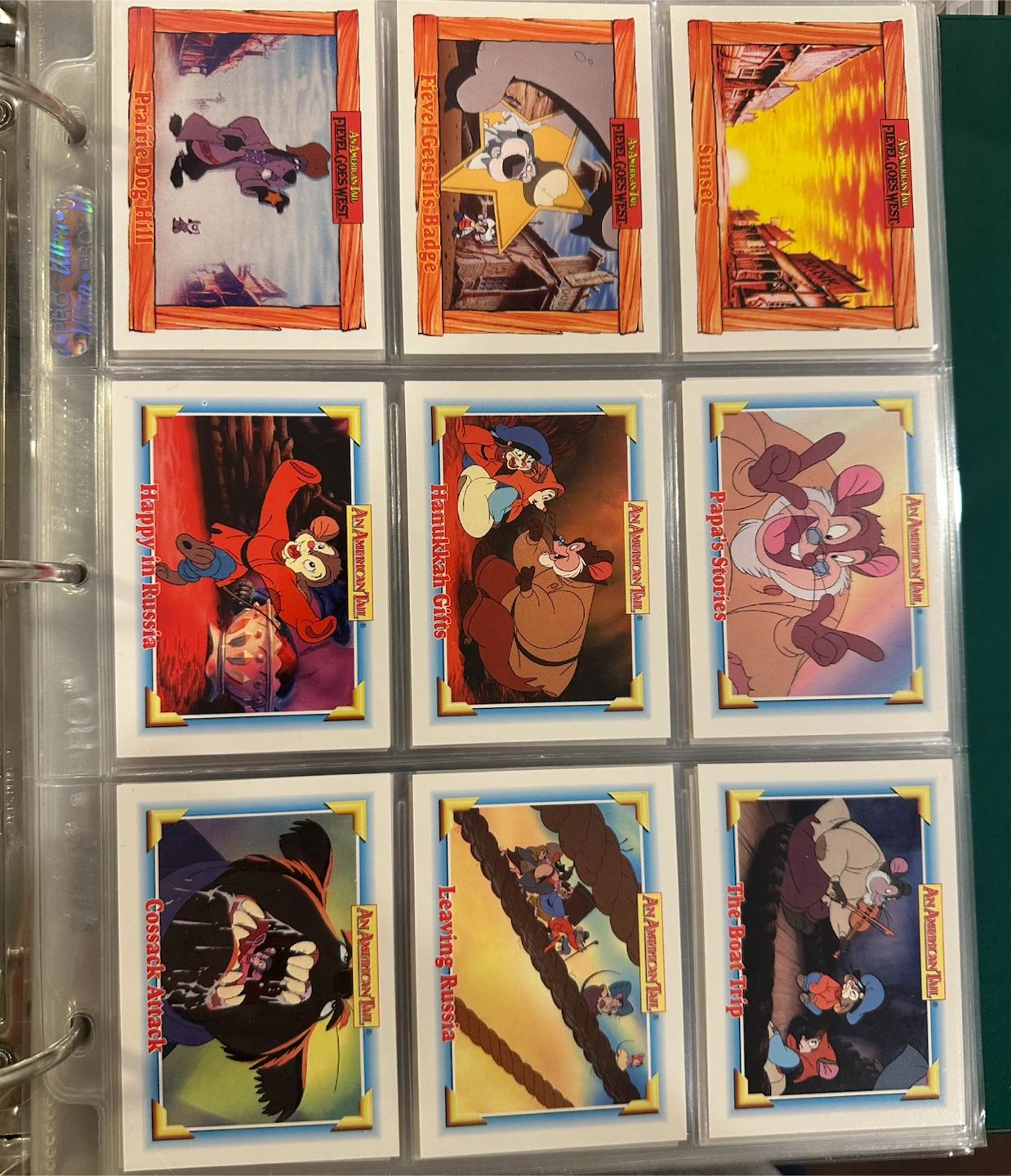 An American Tail Fievel Goes West Movie Trading Cards - photo 5