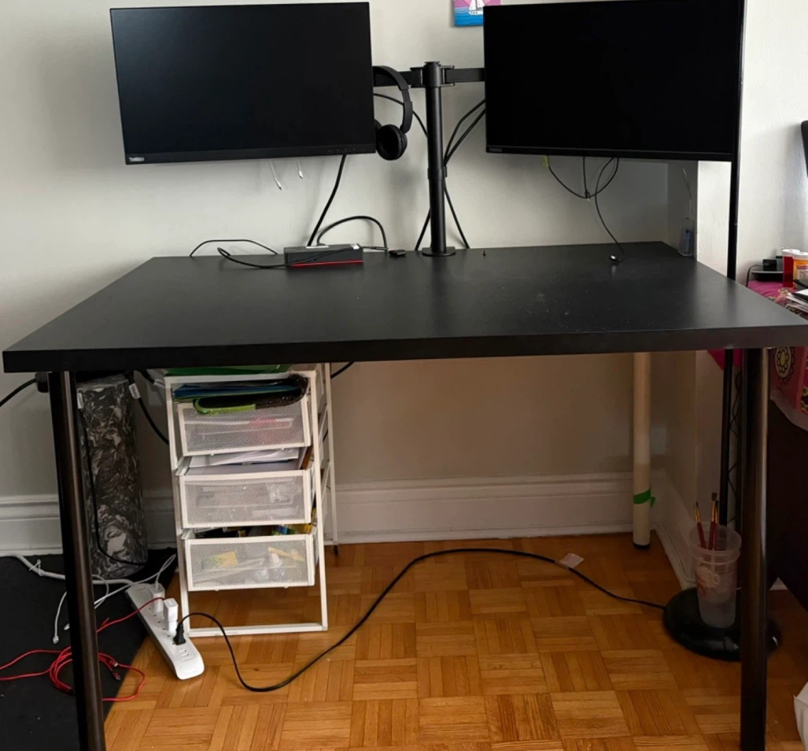 Black Computer Desk