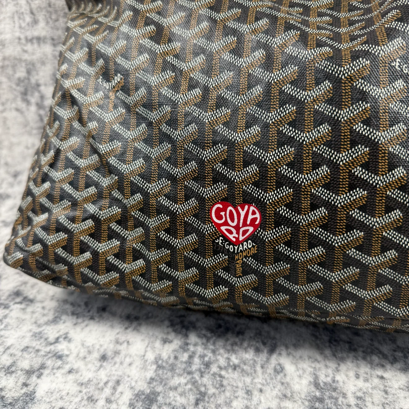Goyard Bohème Black Goyardine Limited Edition Hobo Bag - photo 2