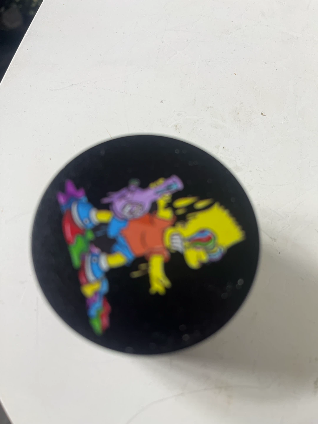 Graphic Print Metal Herb Grinder - photo 4
