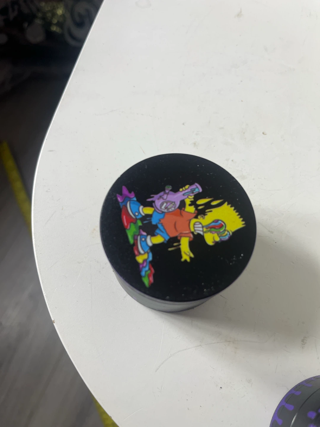 Graphic Print Metal Herb Grinder - photo 5