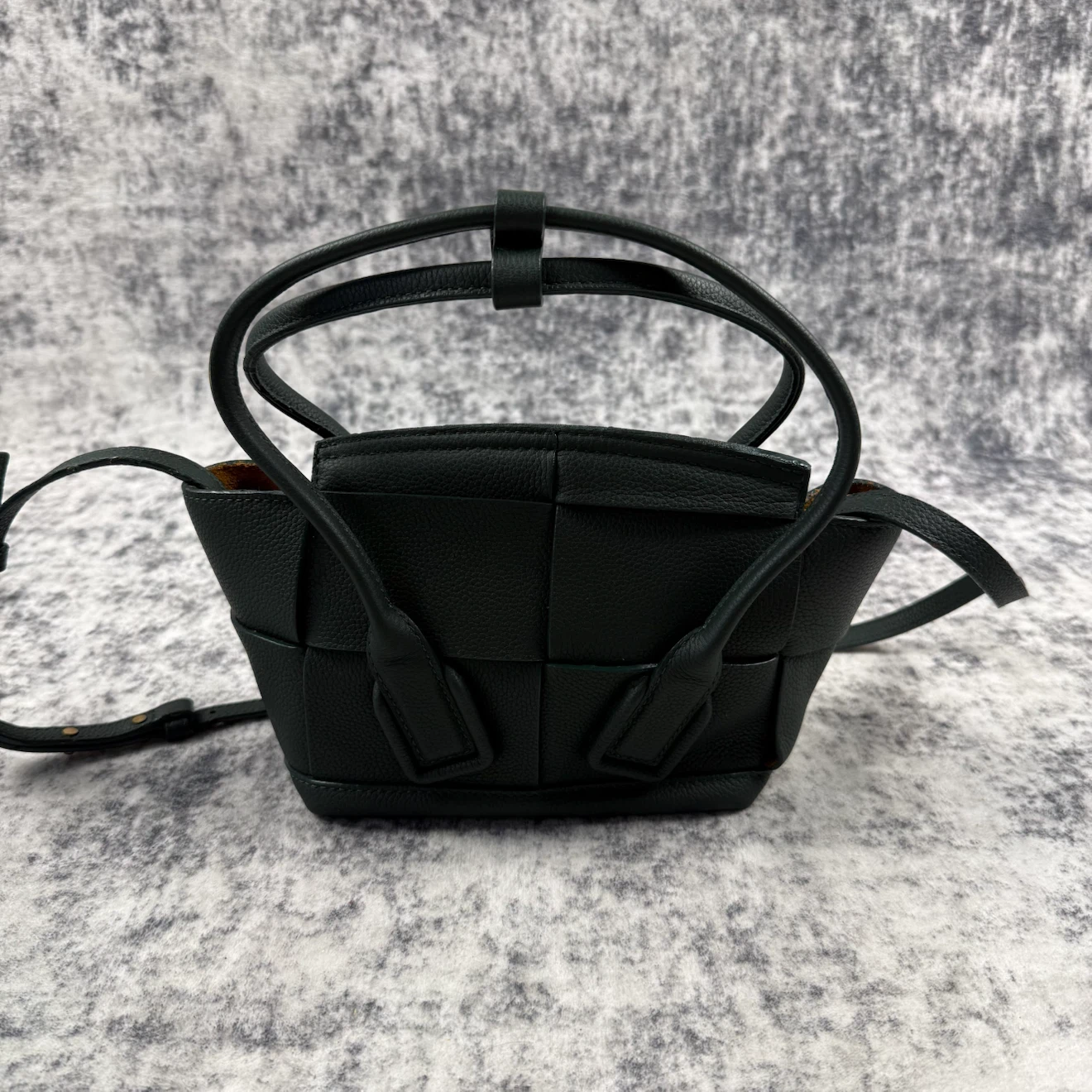 Bottega Veneta Mini Arco Intrecciato Leather Tote Bag - photo 3