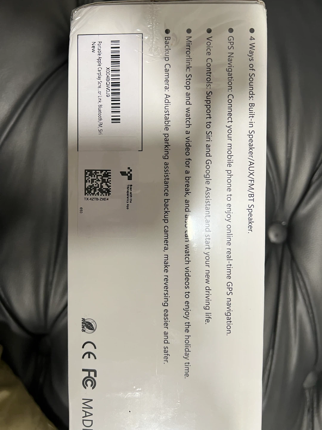 Portable 4K Apple CarPlay Smart Screen - photo 3