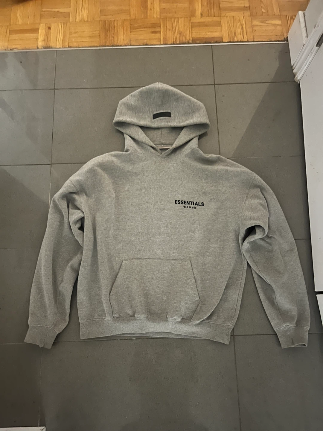 Dark Oatmeal Essentials Hoodie