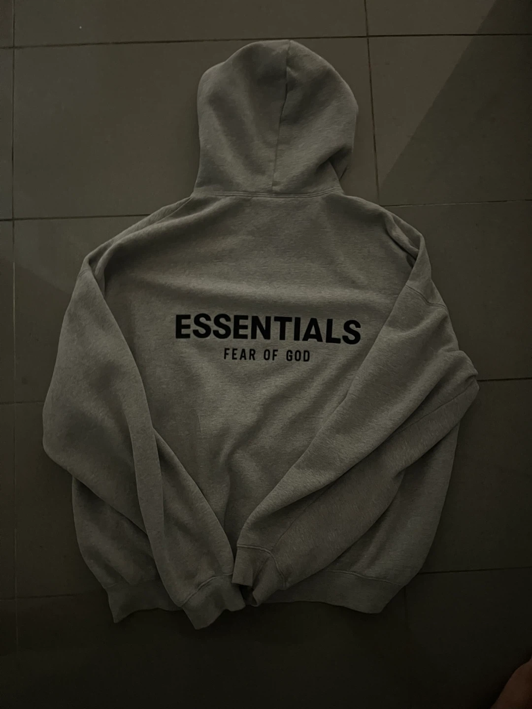 Dark Oatmeal Essentials Hoodie - photo 3