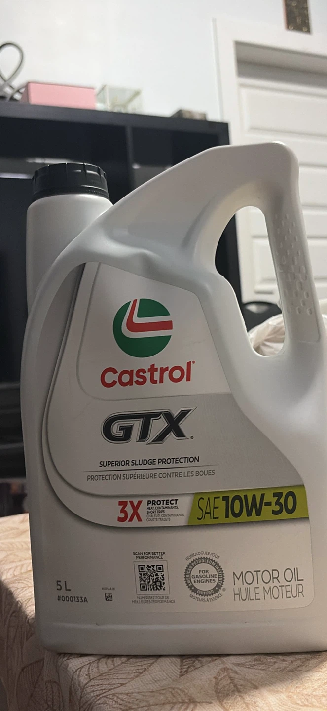 Castrol GTX SAE 10W-30 Motor Oil 5L