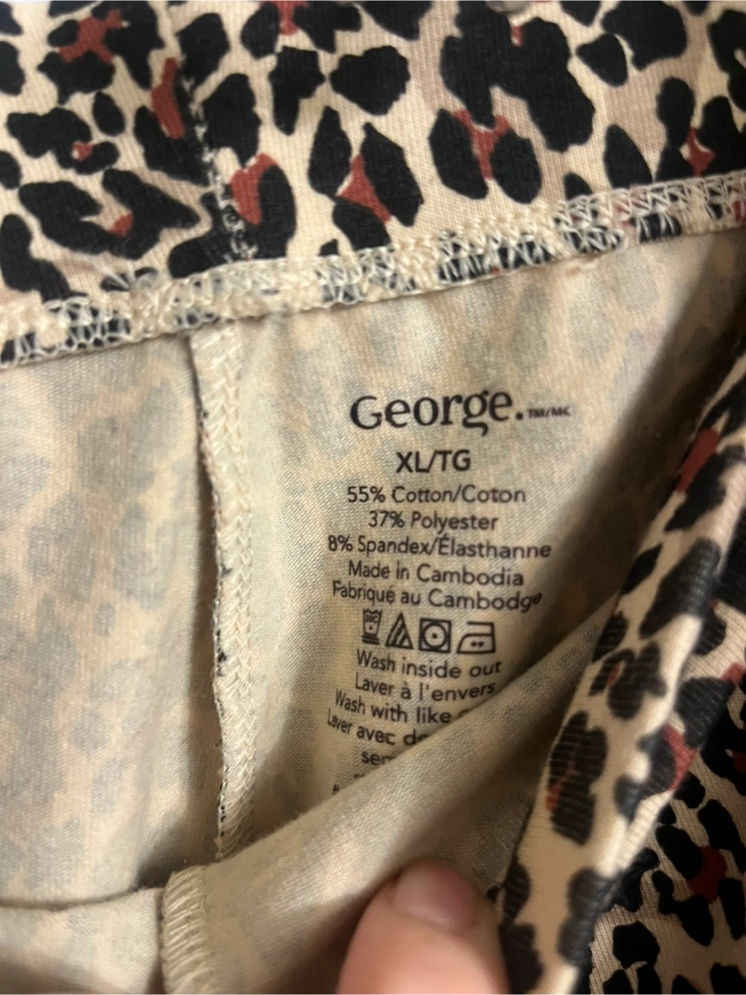 George Animal Print Leggings - photo 2