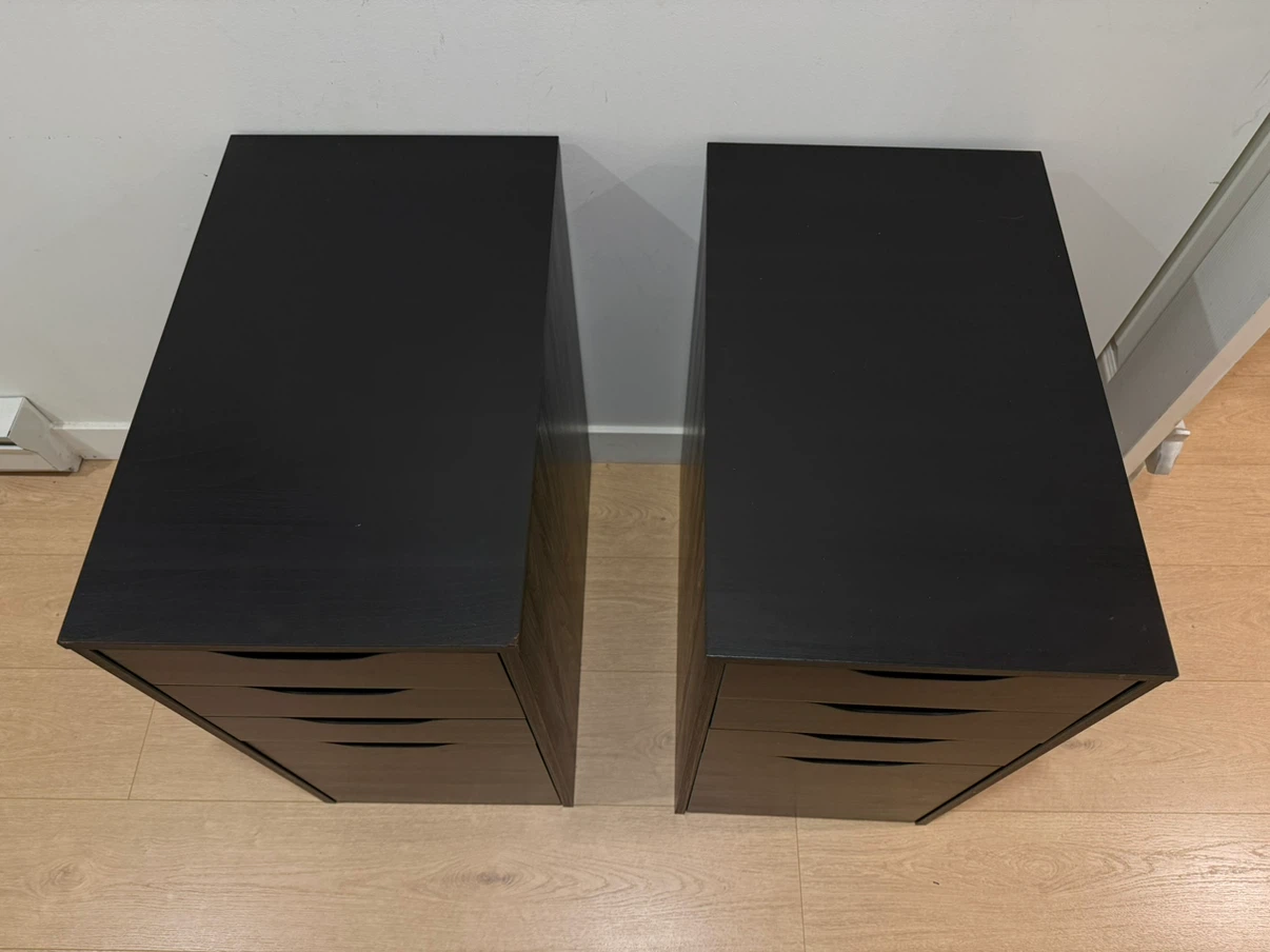 Two IKEA Alex Drawer Units - photo 4