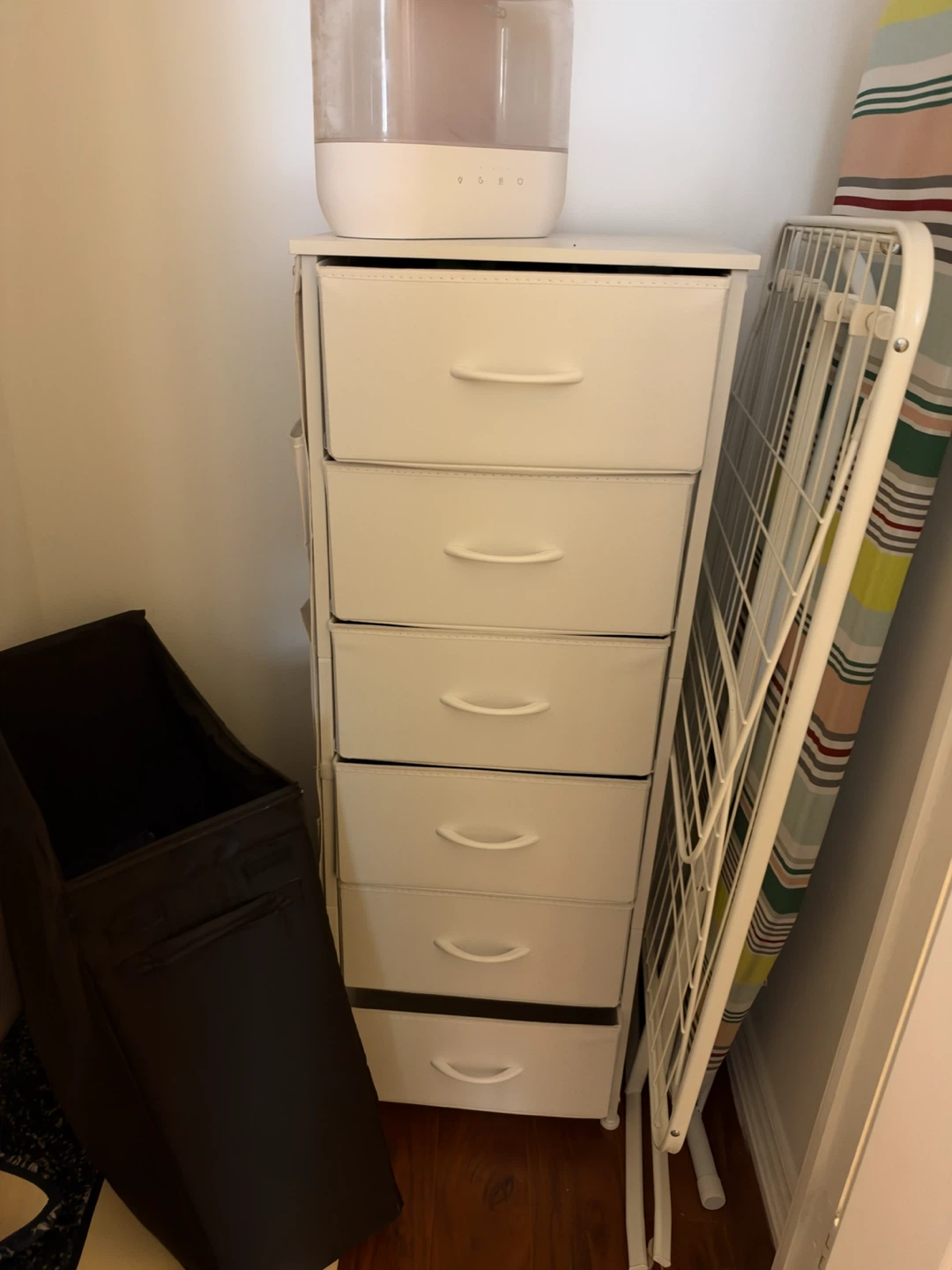 White 6-Drawer Storage Organizer