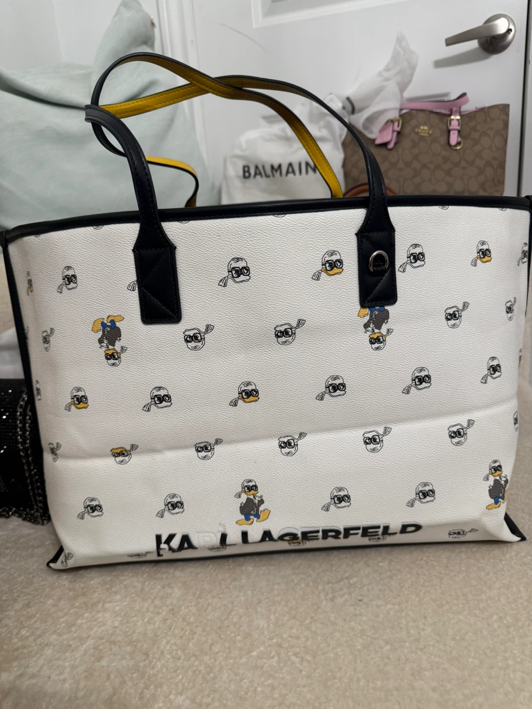 Karl Lagerfeld x Disney Tote Bag. Large