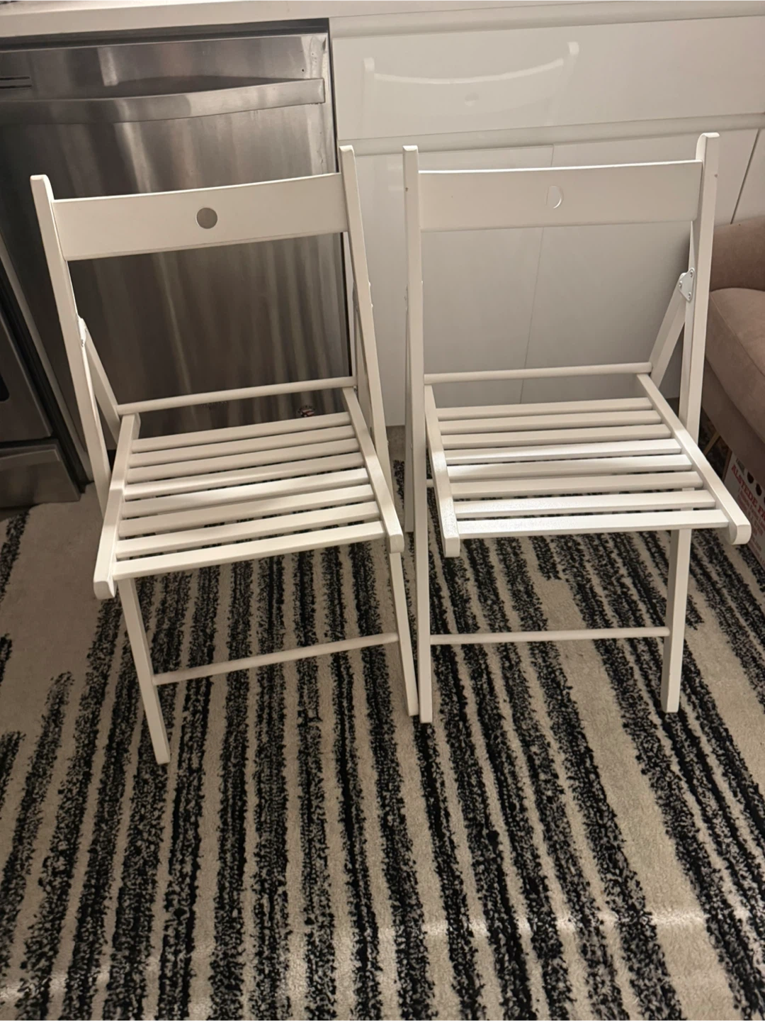 Set of 2 IKEA Terje Folding Chairs