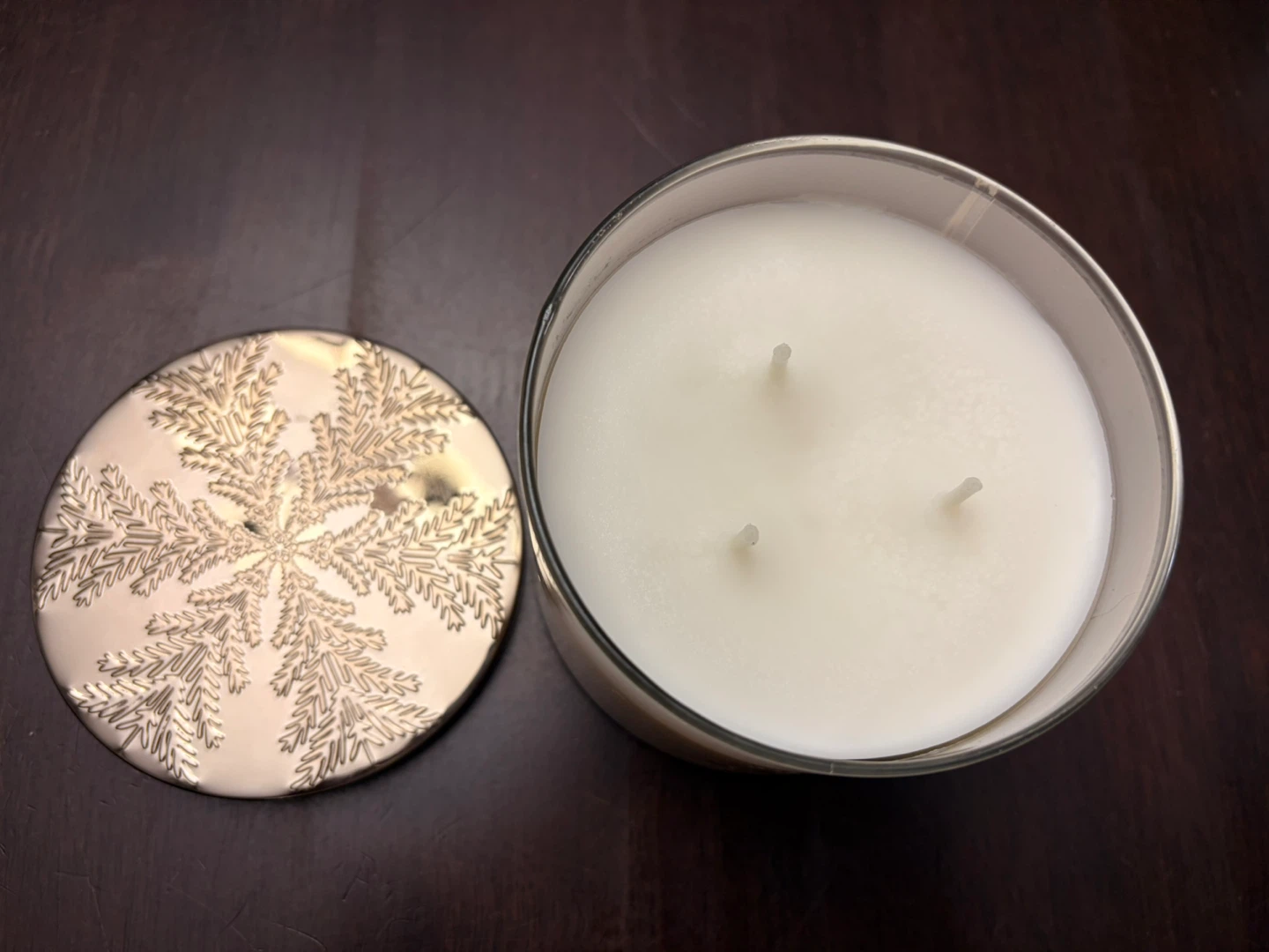 New Bath & Body Works Marshmallow Fireside 3-Wick Candle - photo 2