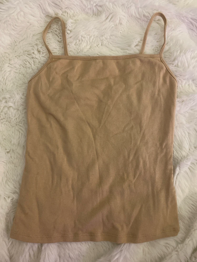 Garage Beige Tank Top