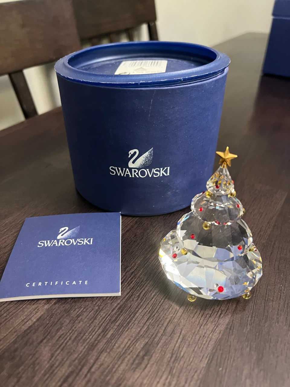 Swarovski Crystal Christmas Tree Ornament