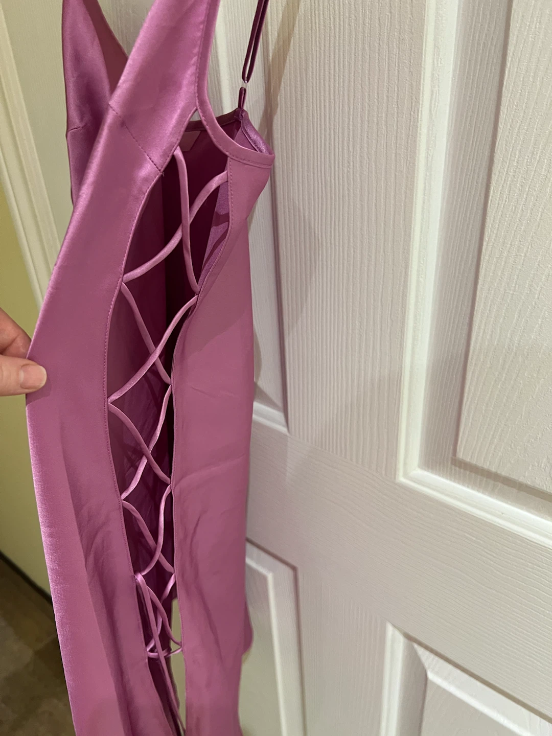 Victoria's Secret Lace-Up Slip Dress - photo 2