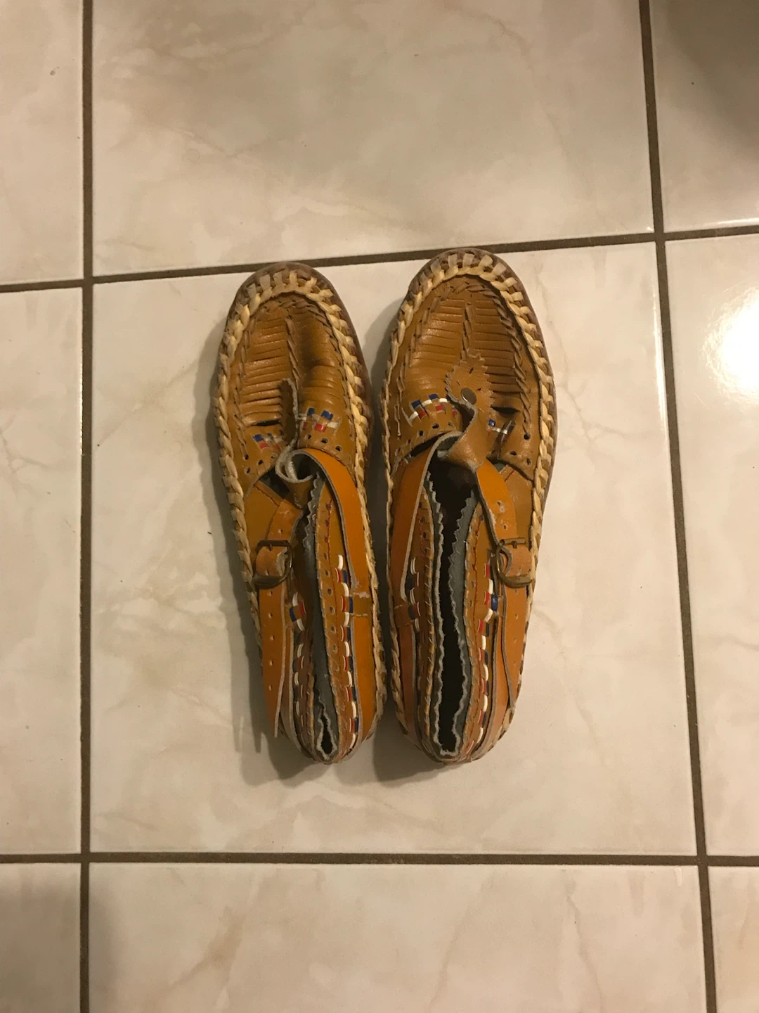 Leather Opanke dance shoes - photo 2