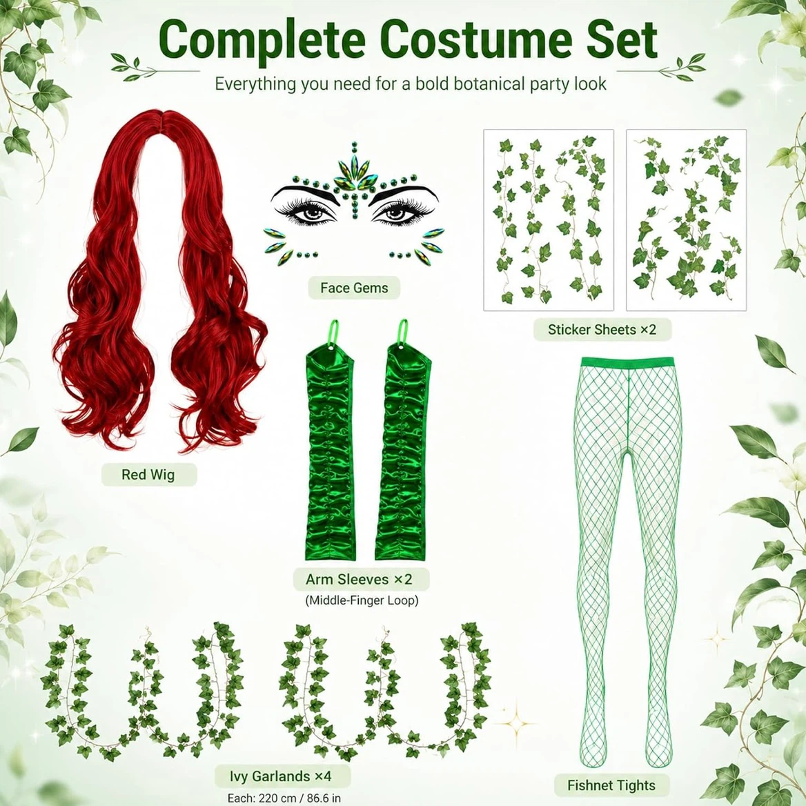 Brand New Toxic Plant Costume Set - photo 3