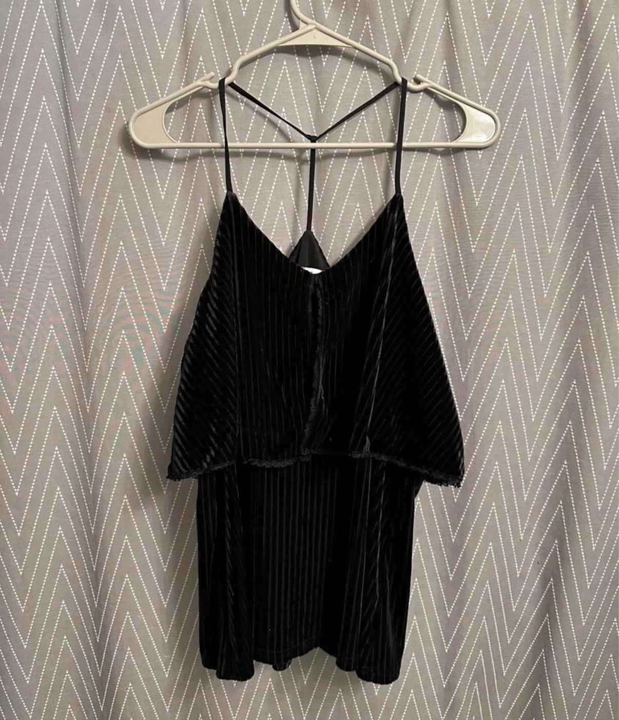 Ro & De Ribbed Velvet Layered Cami - photo 2