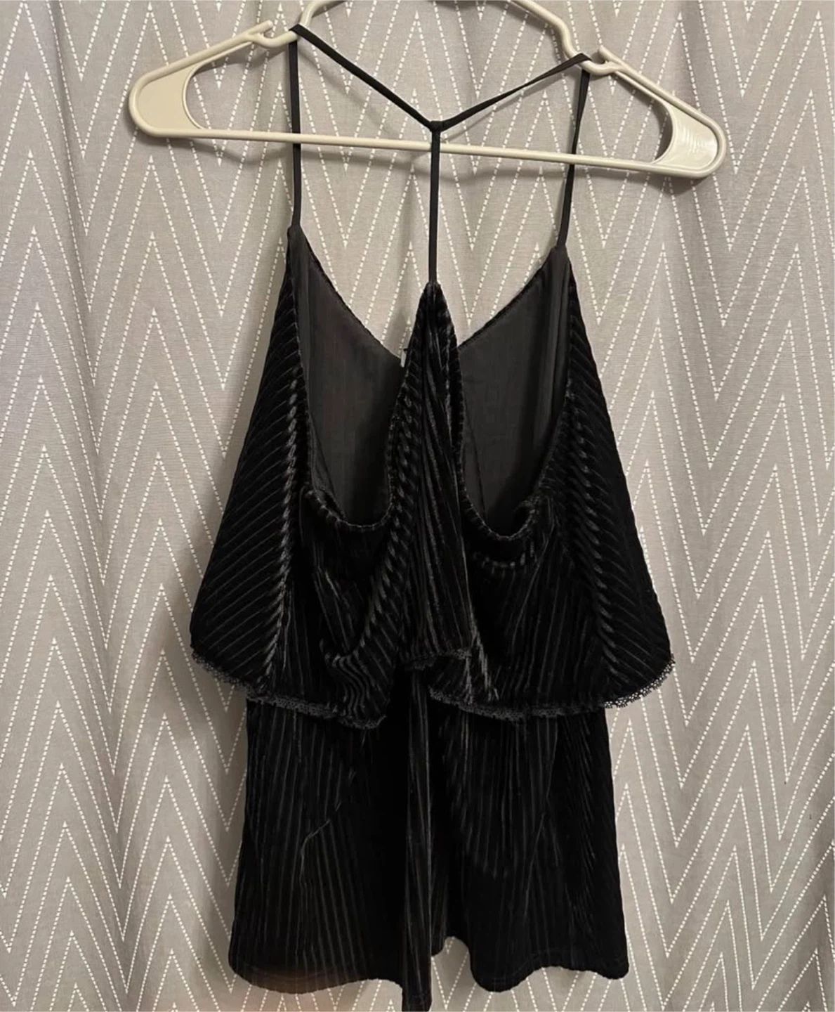 Ro & De Ribbed Velvet Layered Cami - photo 3