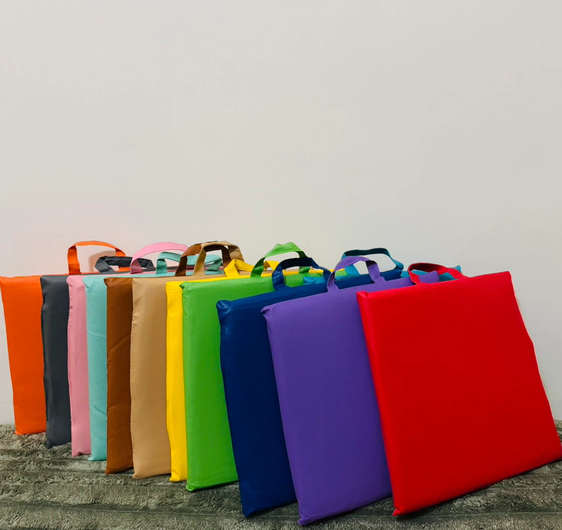 12 Psc floor cushions ( room, class, picnic)