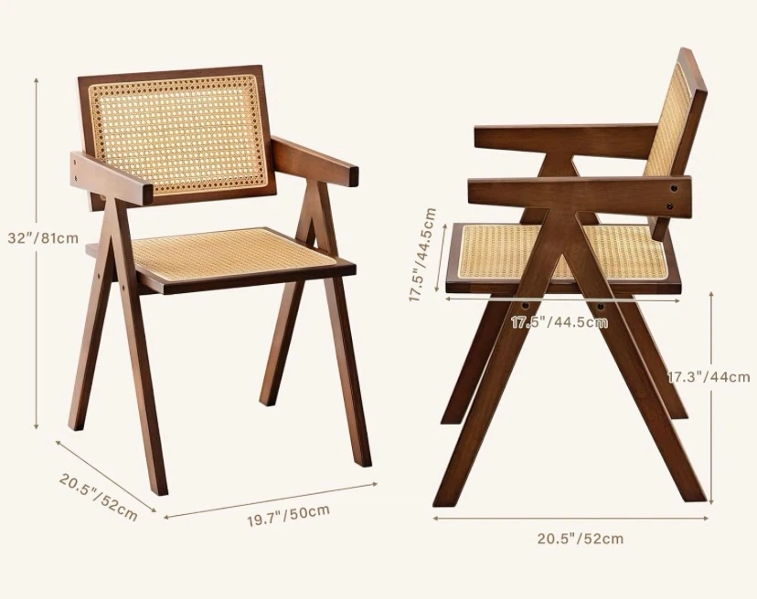 New Rattan Accent Side Chair - photo 2
