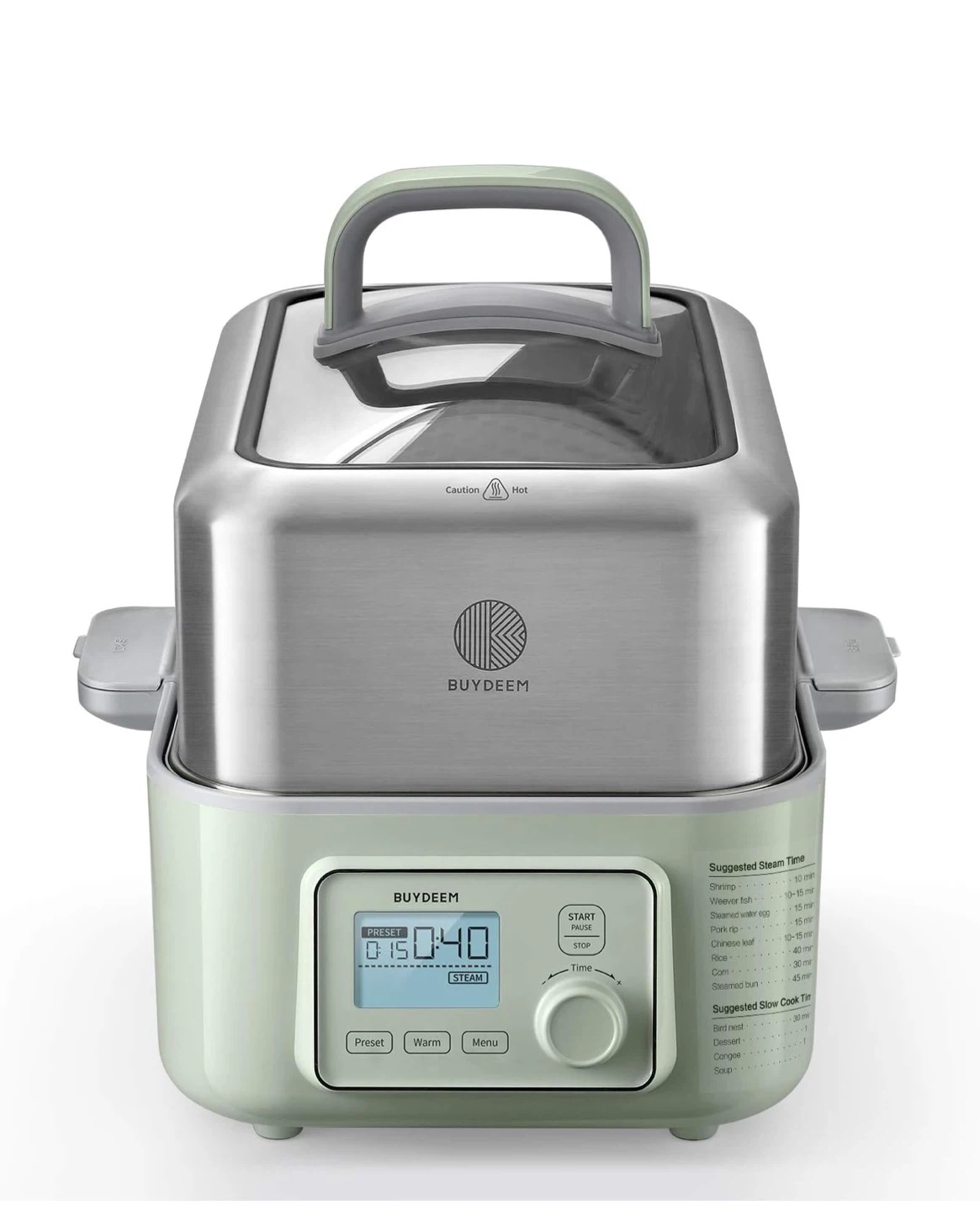 BUYDEEM G553 5.3Qt Electric Food Steamer,