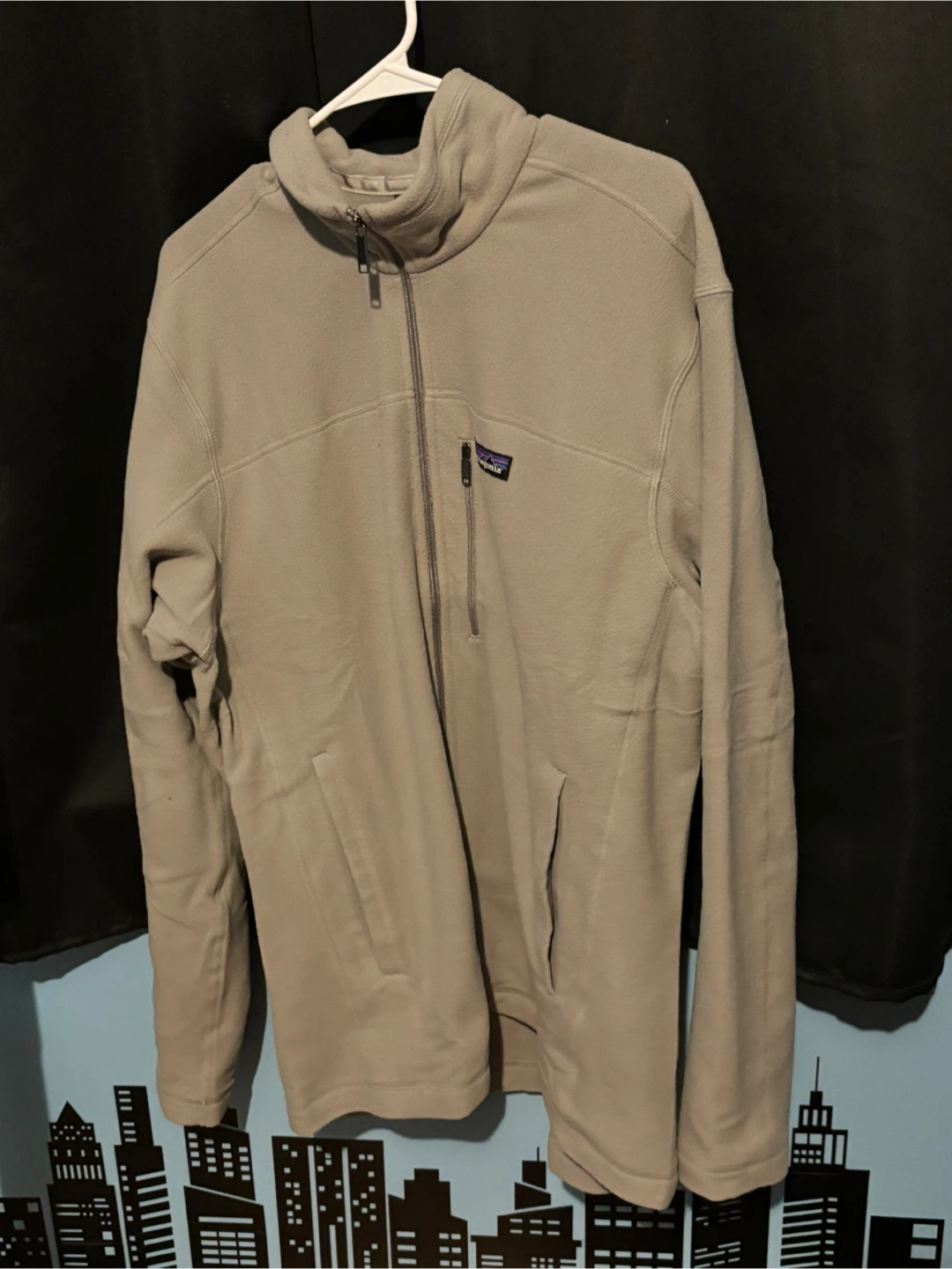 Patagonia Mens Micro D Jacket Feather Grey XL
