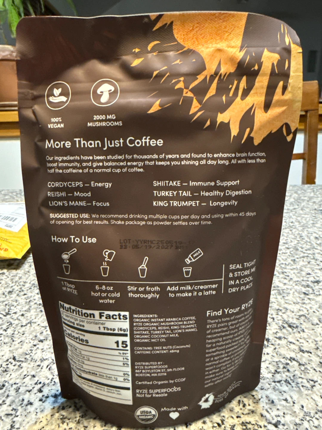 RYZE Mushroom Coffee - photo 2