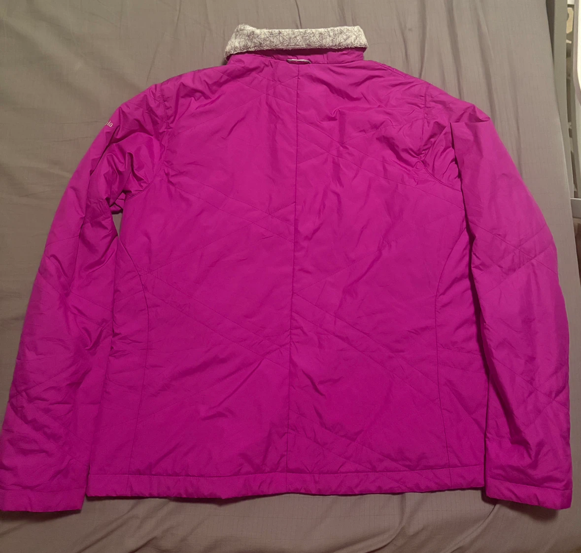 Columbia Women’s XL Interchange Fuschia Pink Windbreaker Jacket - photo 3