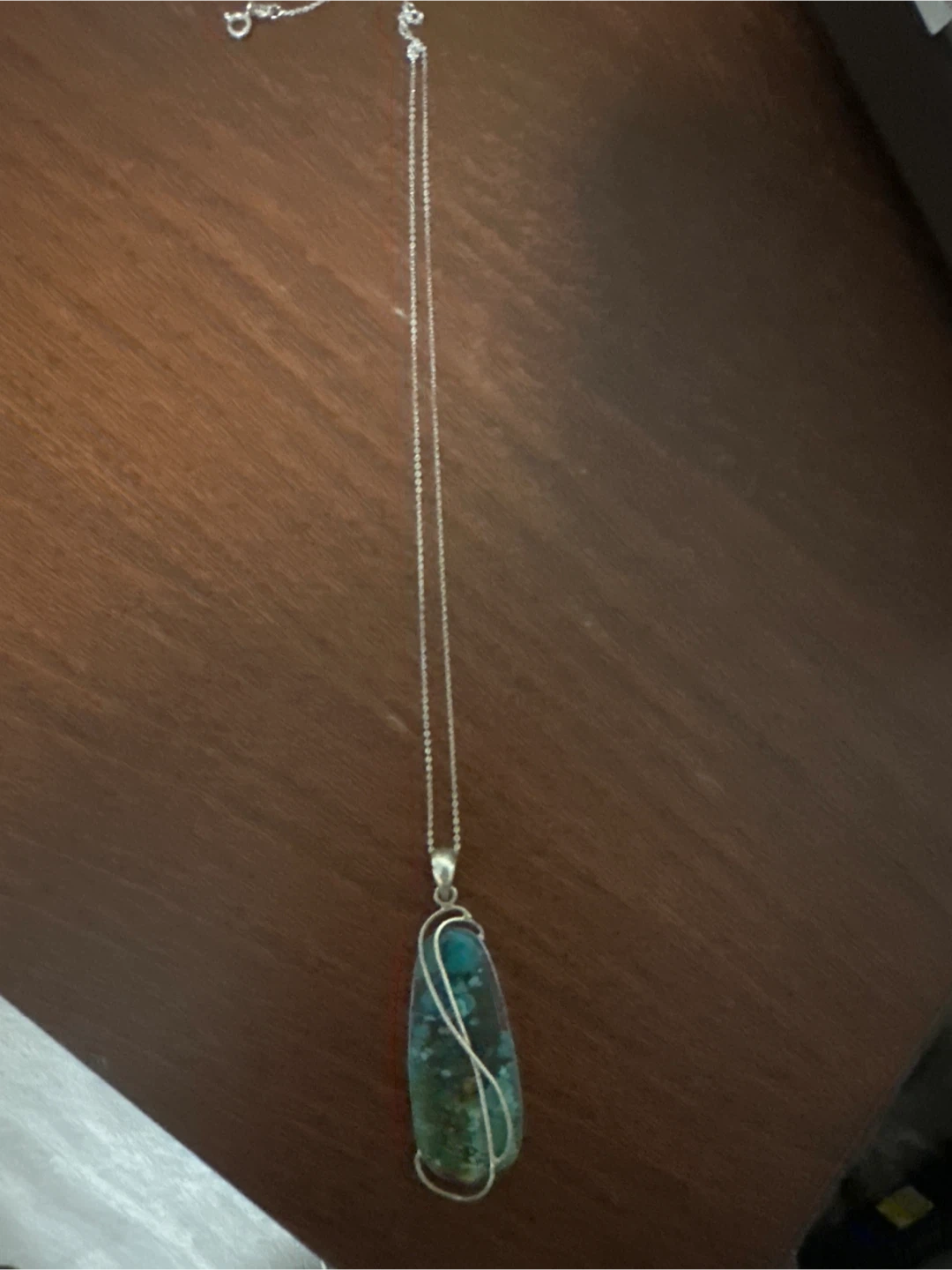 Turquoise Pendant Necklace