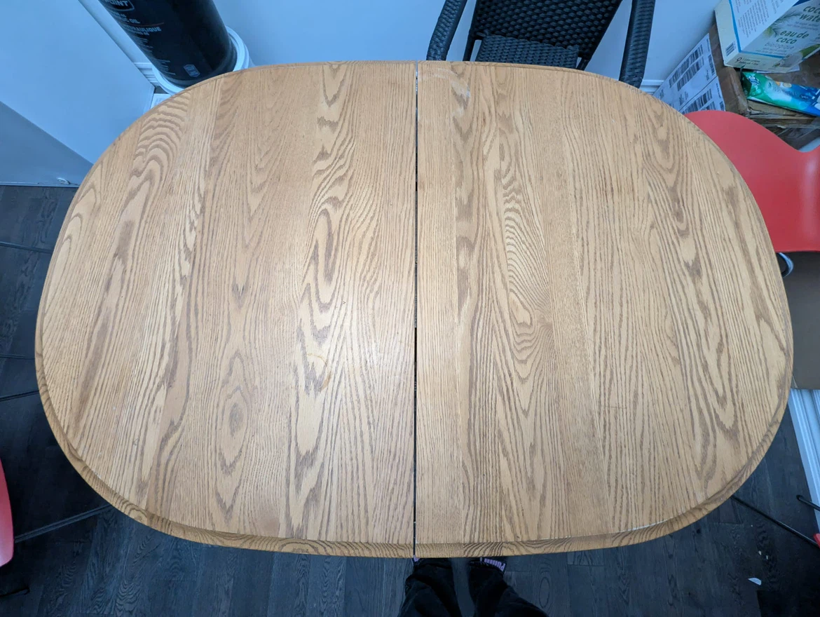 Extendable Oak Dining Table - photo 2