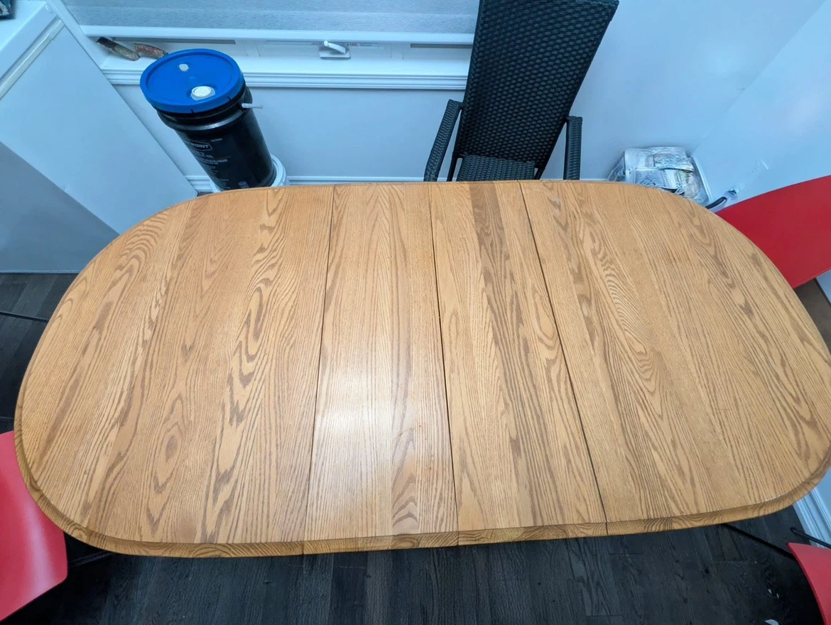 Extendable Oak Dining Table - photo 3