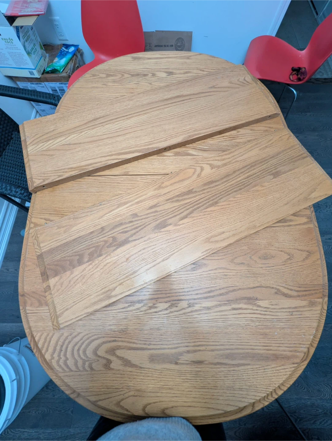 Extendable Oak Dining Table - photo 4