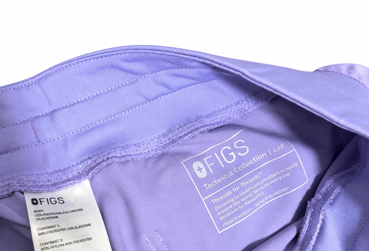 FIGS Lavender Scrubs Set - Large - photo 2