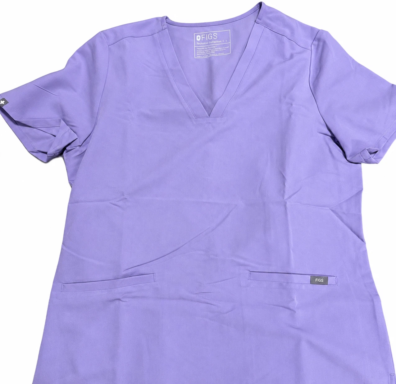 FIGS Lavender Scrubs Set - Large - photo 3