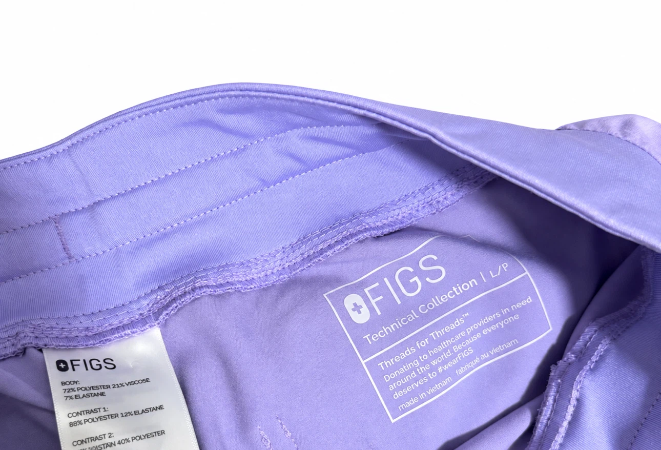 FIGS Lavender Scrubs Set - Large - photo 4