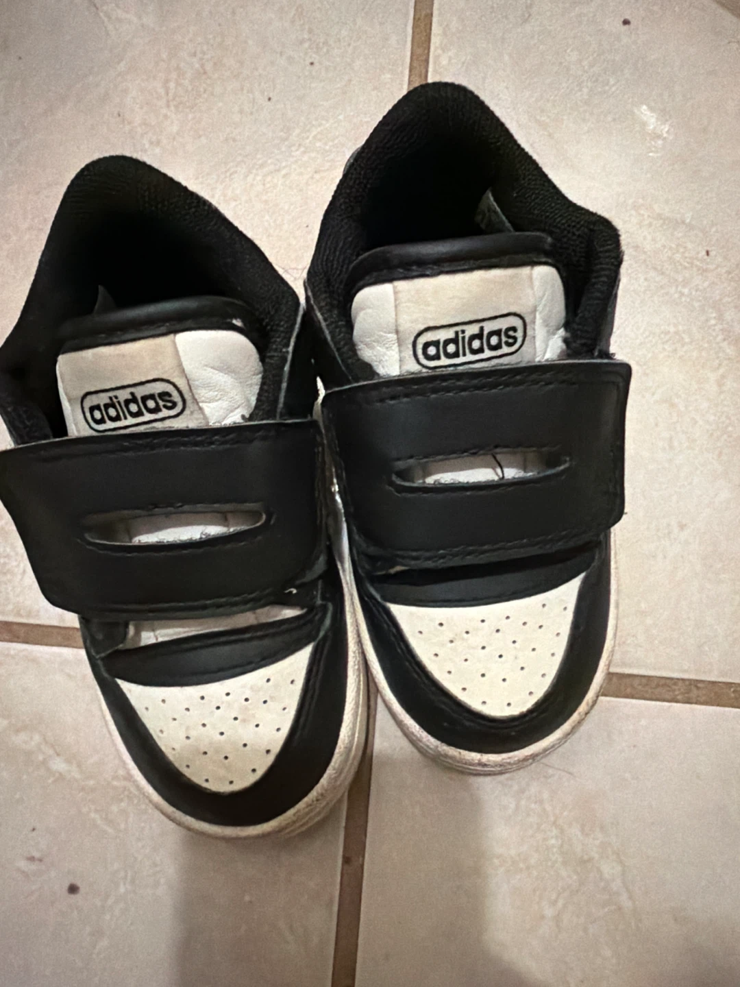Adidas Kids Sneakers Black and White