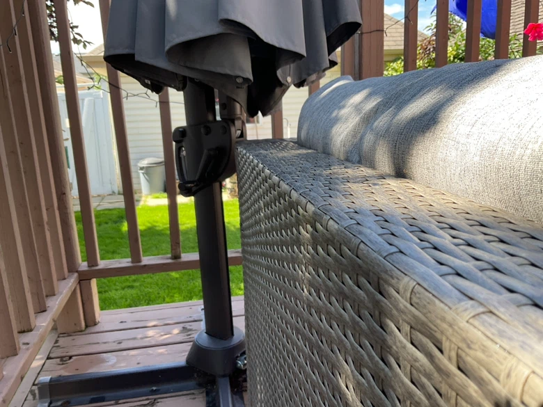 Wicker Outdoor Storage Box