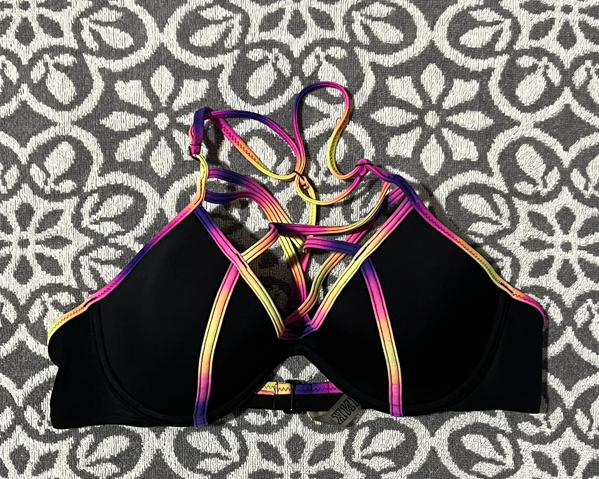 PINK Victoria's Secret Bikini Top - Size M - photo 2