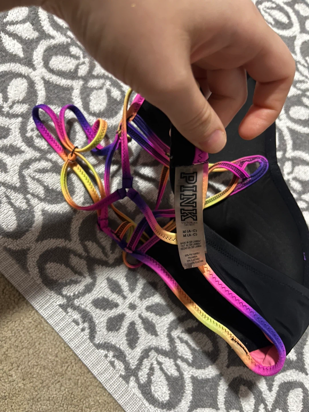 PINK Victoria's Secret Bikini Top - Size M - photo 4